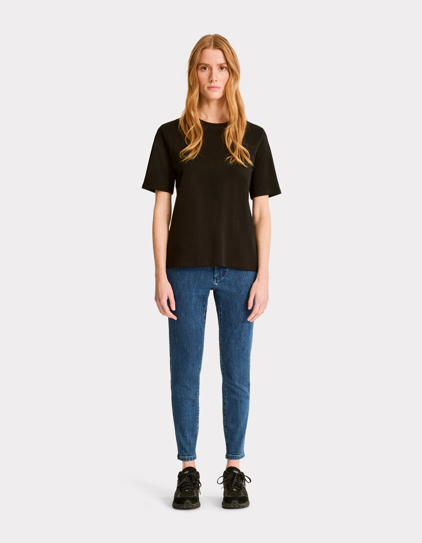 Jean skinny 7/8ème - bleu foncé