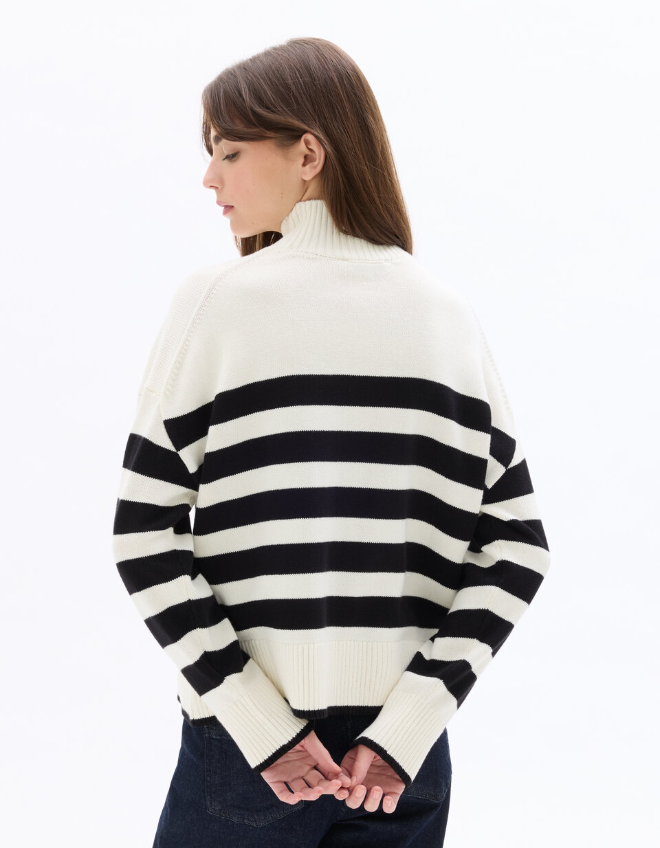 Pull rayé femme Freeman T Porter Lea - Pulls et sweats - Vêtements - Femme