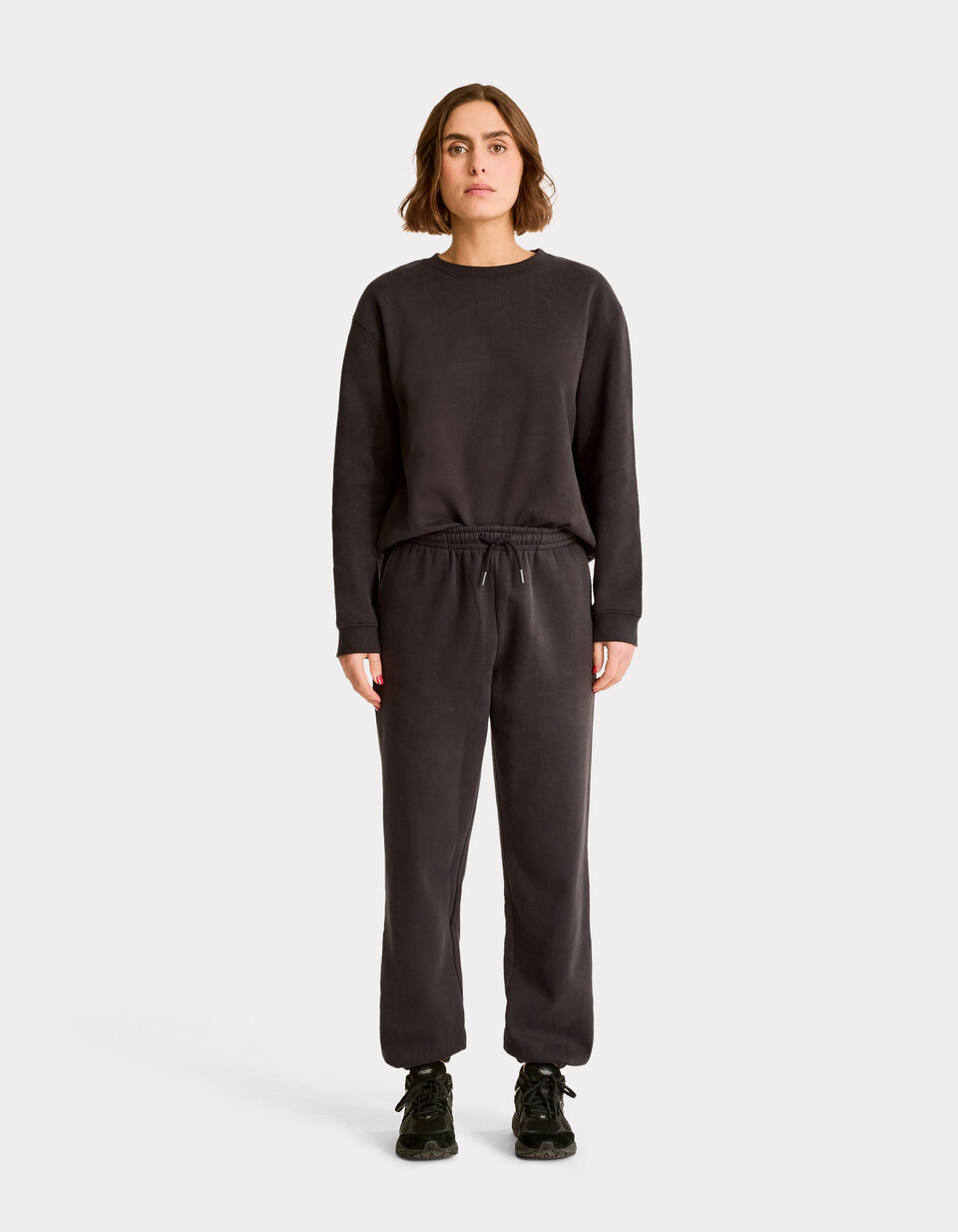 Jogging en molleton gris anthracite celio be camaïeu