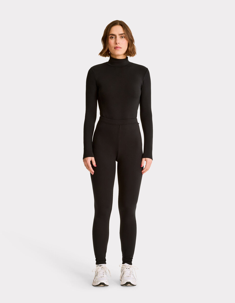 Legging Femme Hiver Collant Femme Hiver100g,Thermiques Collan,Doublé Polaire Chaud Collant Legging Noir Femme