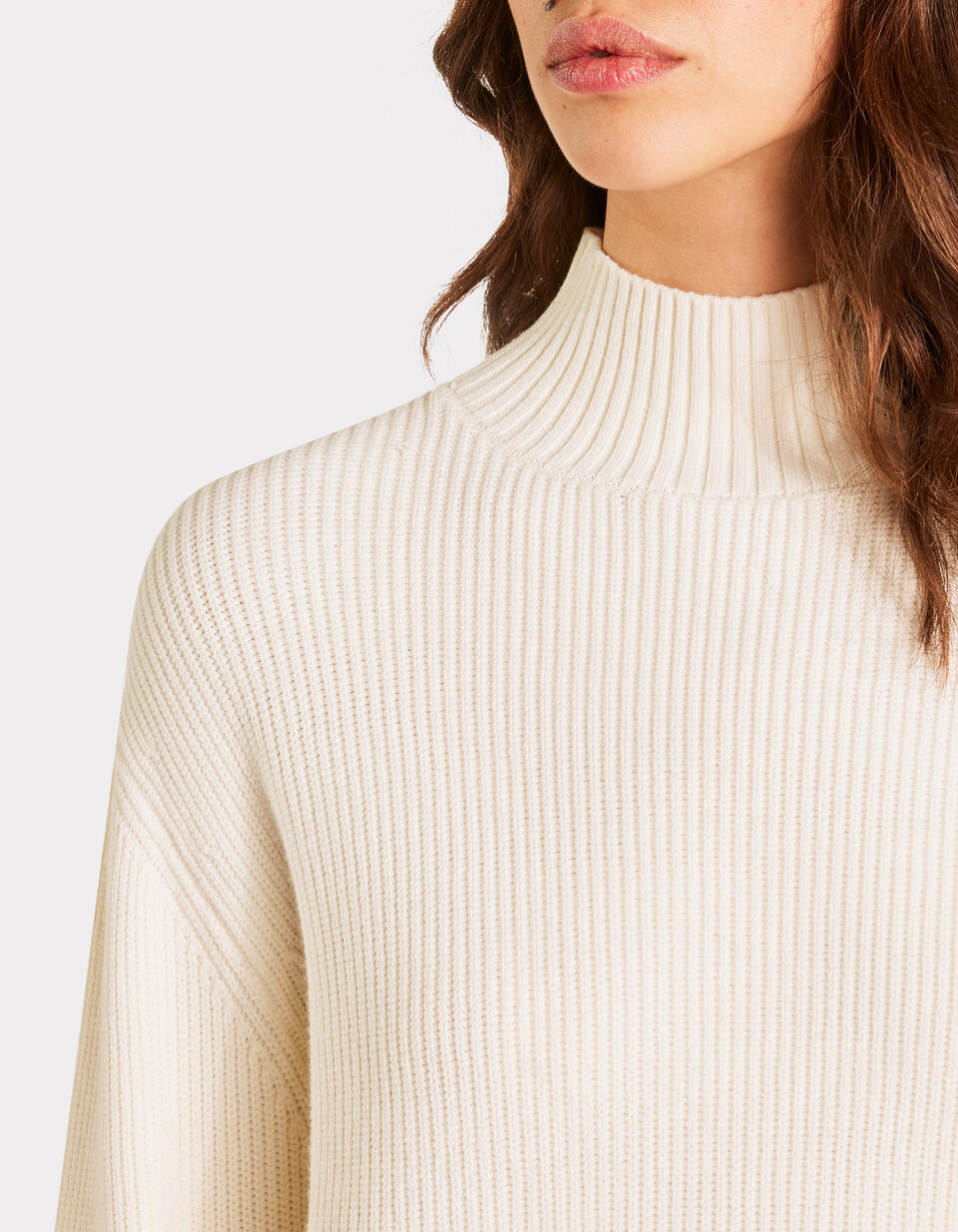 Pull Thermique Femme Col Haut Montant Hauts Tissu Extensible