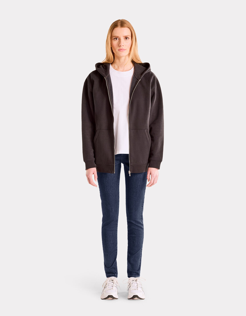 Jegging taille haute - bleu brut