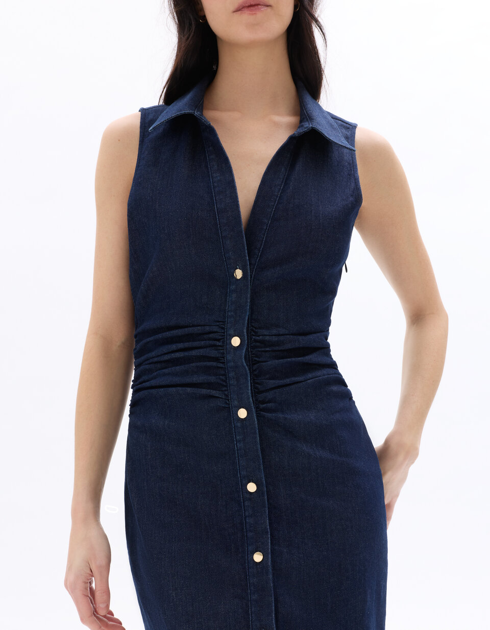 calvin klein fit and flare dress plus size Trishia Denim