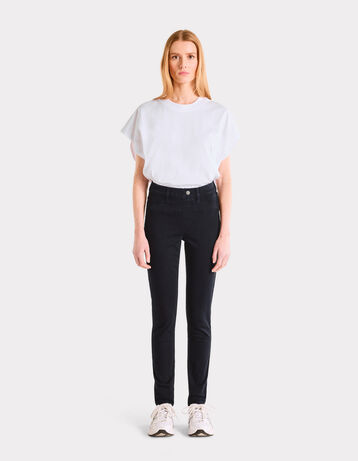 Jegging taille haute - noir