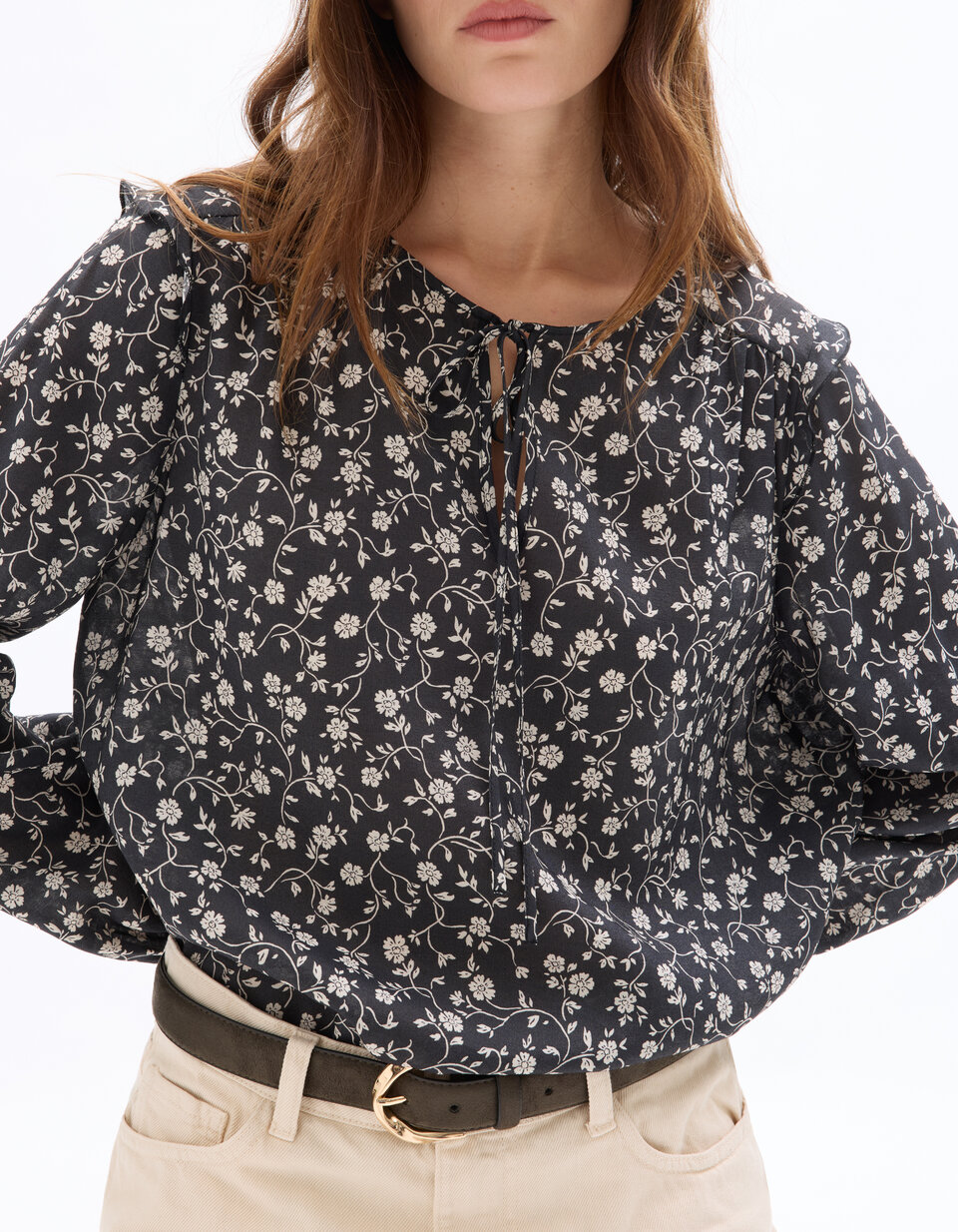 Blouse Camaïeu Taille 42 - Multicouleur, Style Tunique/caftan, Synthétique, Très Bon état