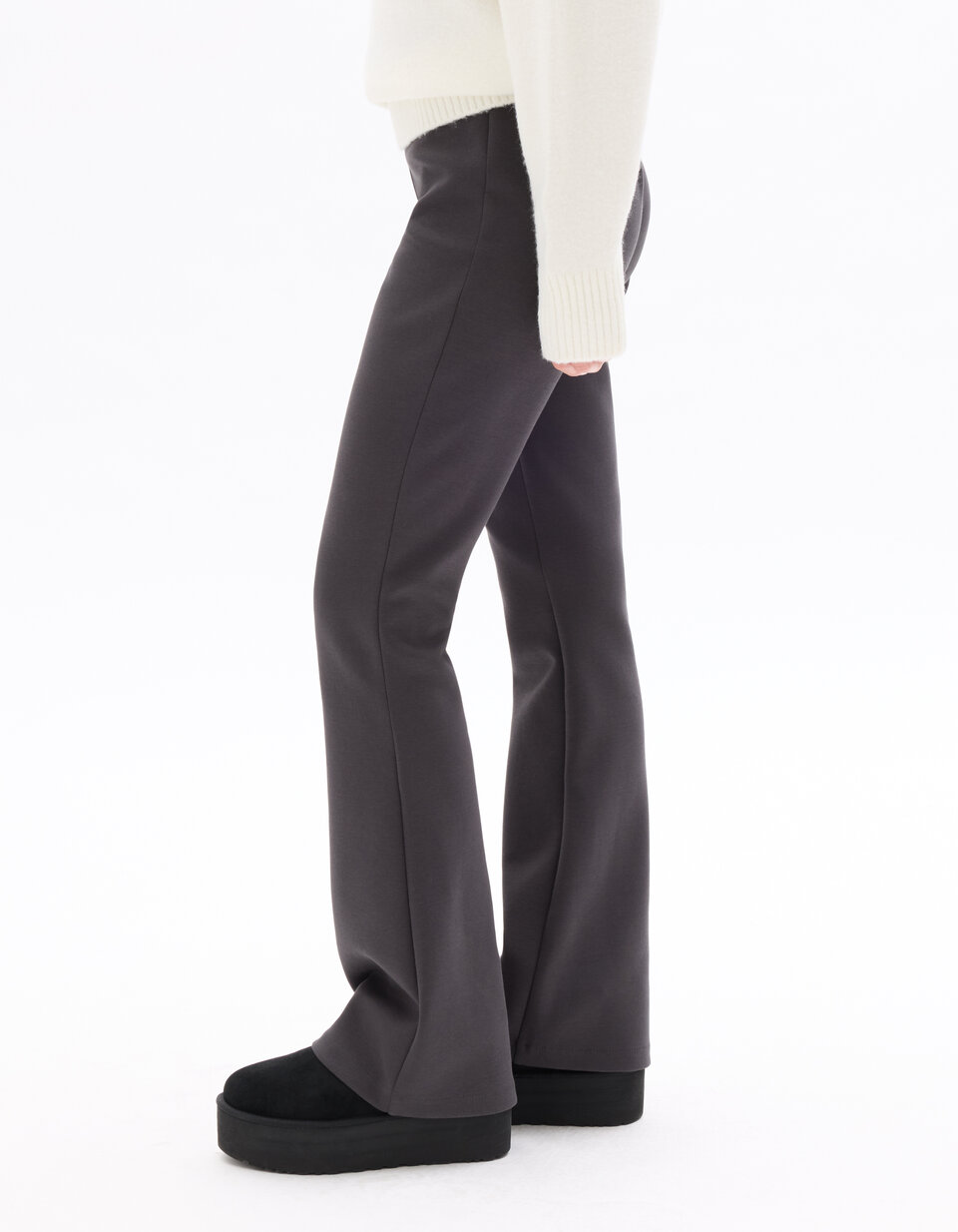 Pantalon Femme Camaïeu Taille 40 - Couleur Beige - Neuf Sans Étiquettes (NWOT)