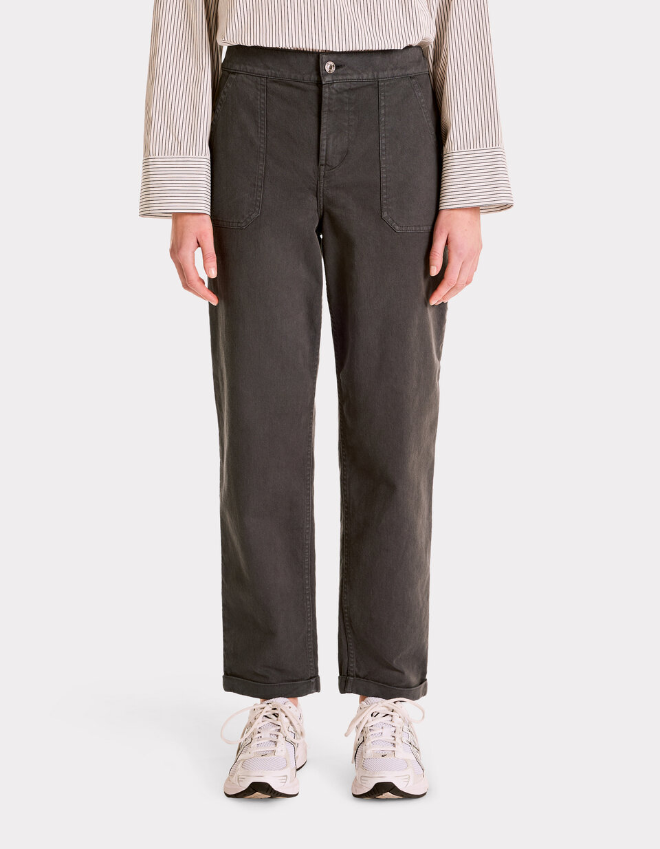 ONLY CASHI - Cargobroek - black/zwart