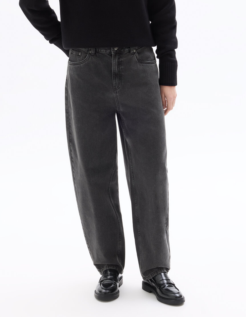 Jeans Pour Femme Brühl - Taille 52, Gris, Neuf Avec Étiquettes (Coupe Regular)