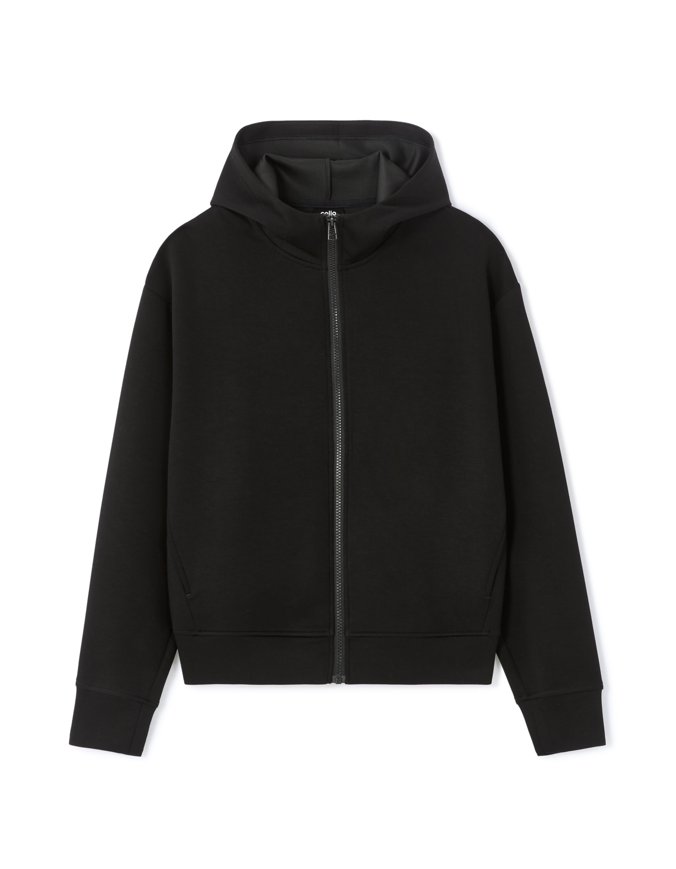 Zip-up hoodie - black | celio women