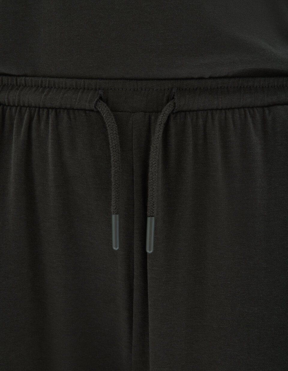 Pyjama Short Homme Léger En Coton Mélangé Noir - Taille Regular - Neuf Avec étiquettes - Cordon