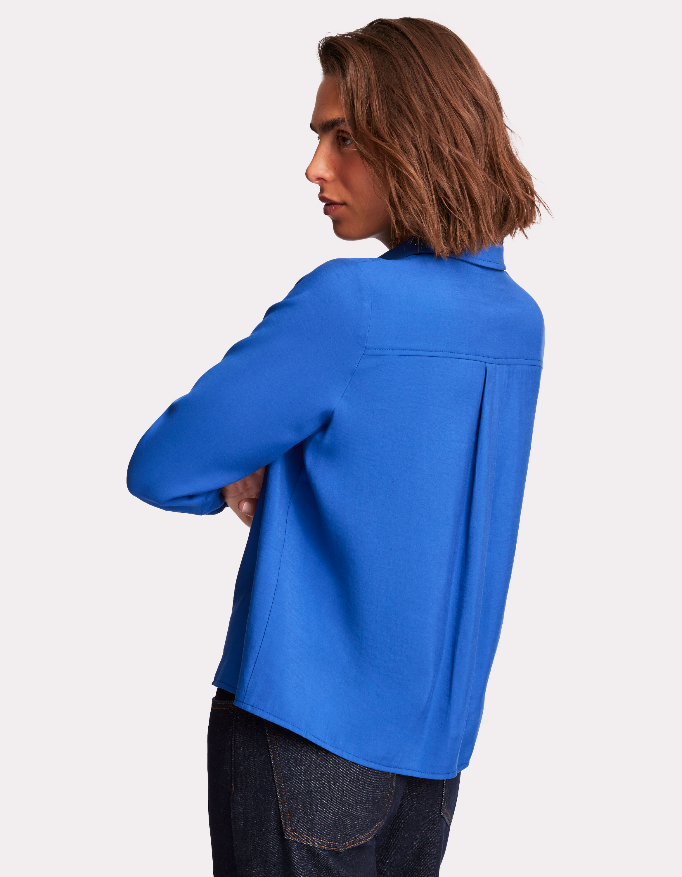 Chemisier satin camaieu outlet