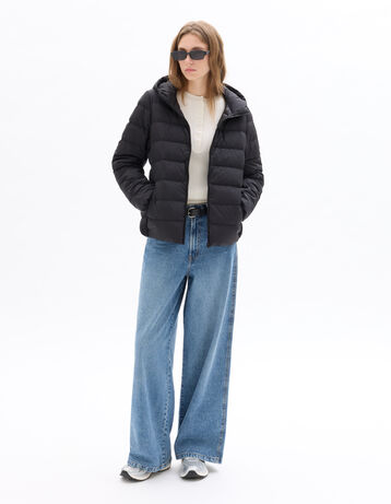 Doudoune Épaisse Femme Camaïeu - Taille 40 - Bleu Marine - Neuf Sans Étiquettes - Polyamide