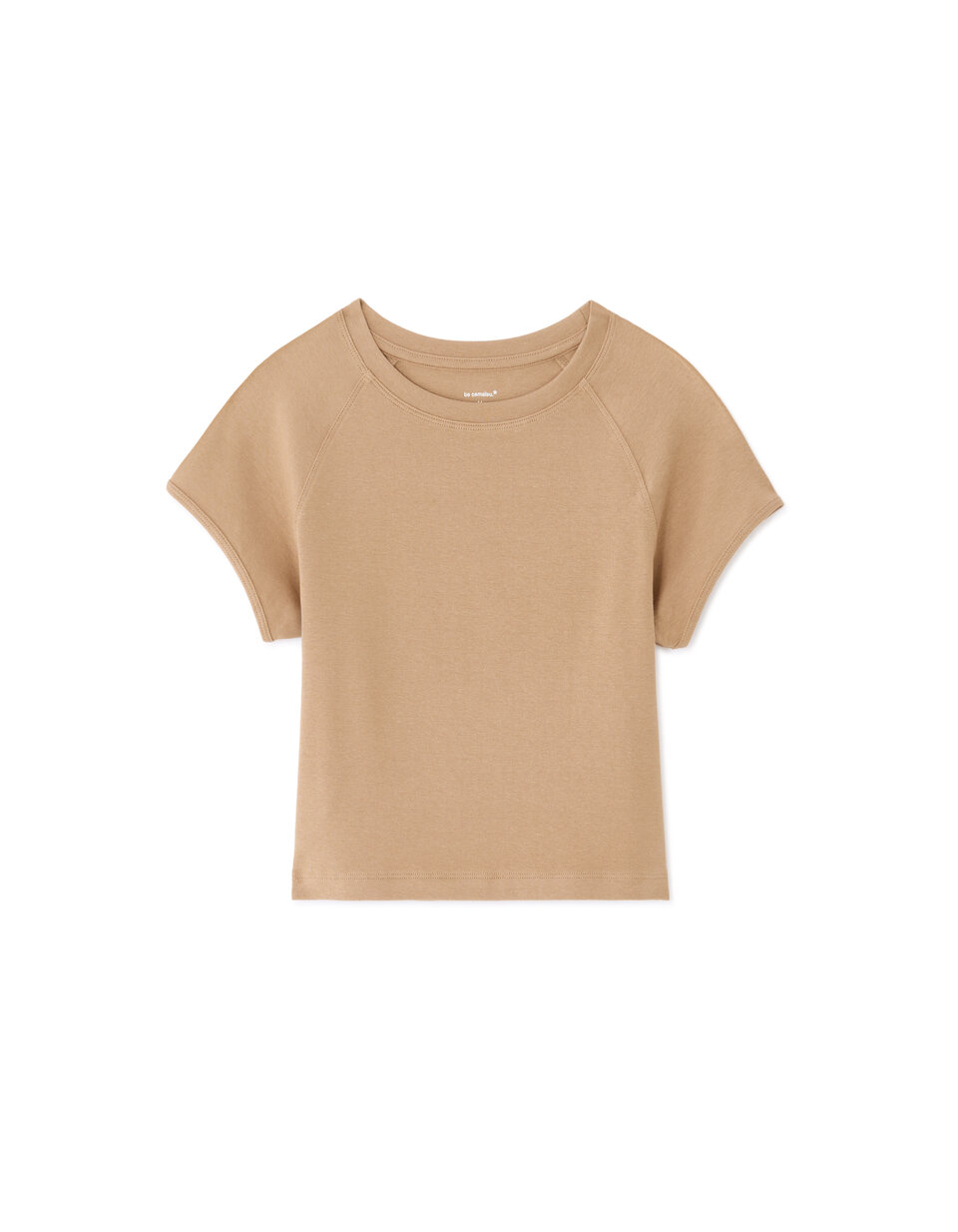T-shirt Manches Courtes Camaïeu Orange - Taille 1 (S) - Coton - Occasion Très Bon état