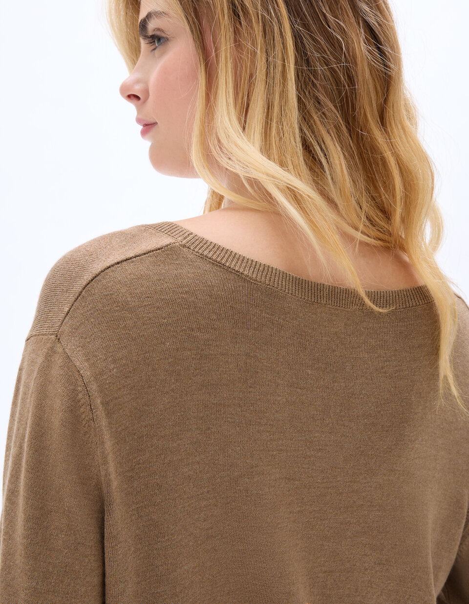 Sweat Pull Celio Homme – Marron – Taille M – 100% Coton – Longues Manches