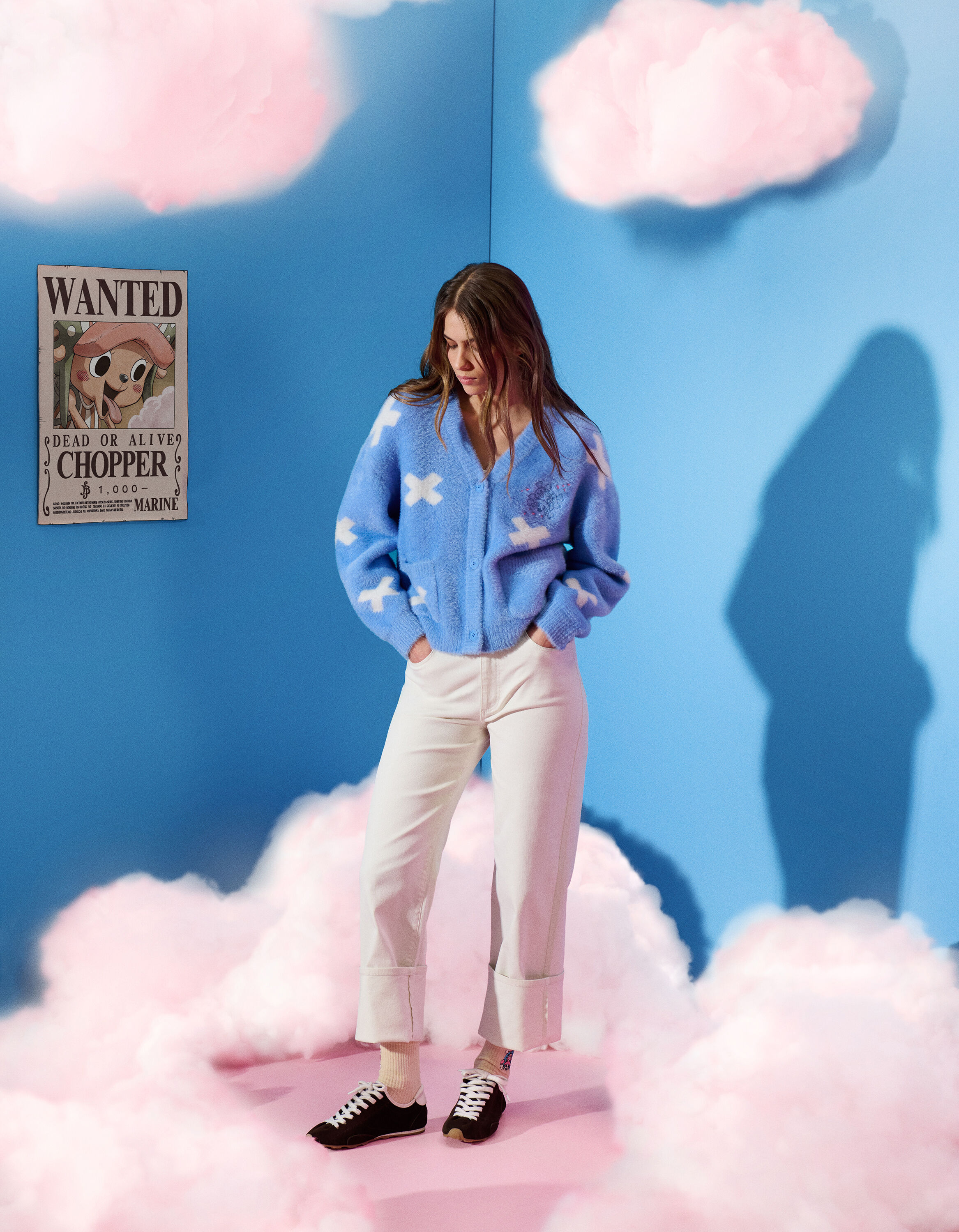 One Piece - Tony Tony Chopper Women's Blue Cardigan | celio women