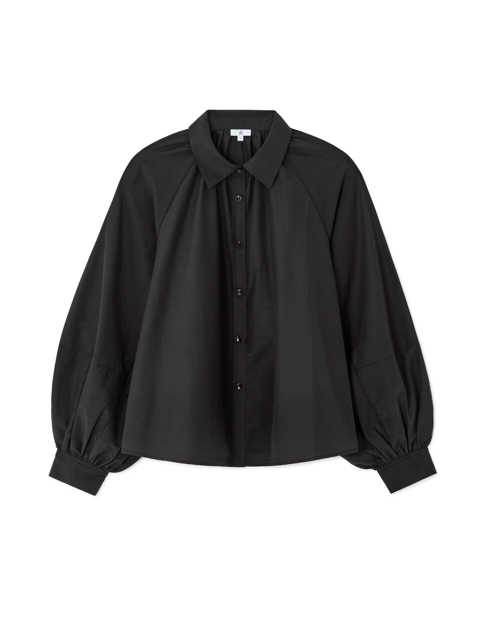 Chemisier classique évasé - noir