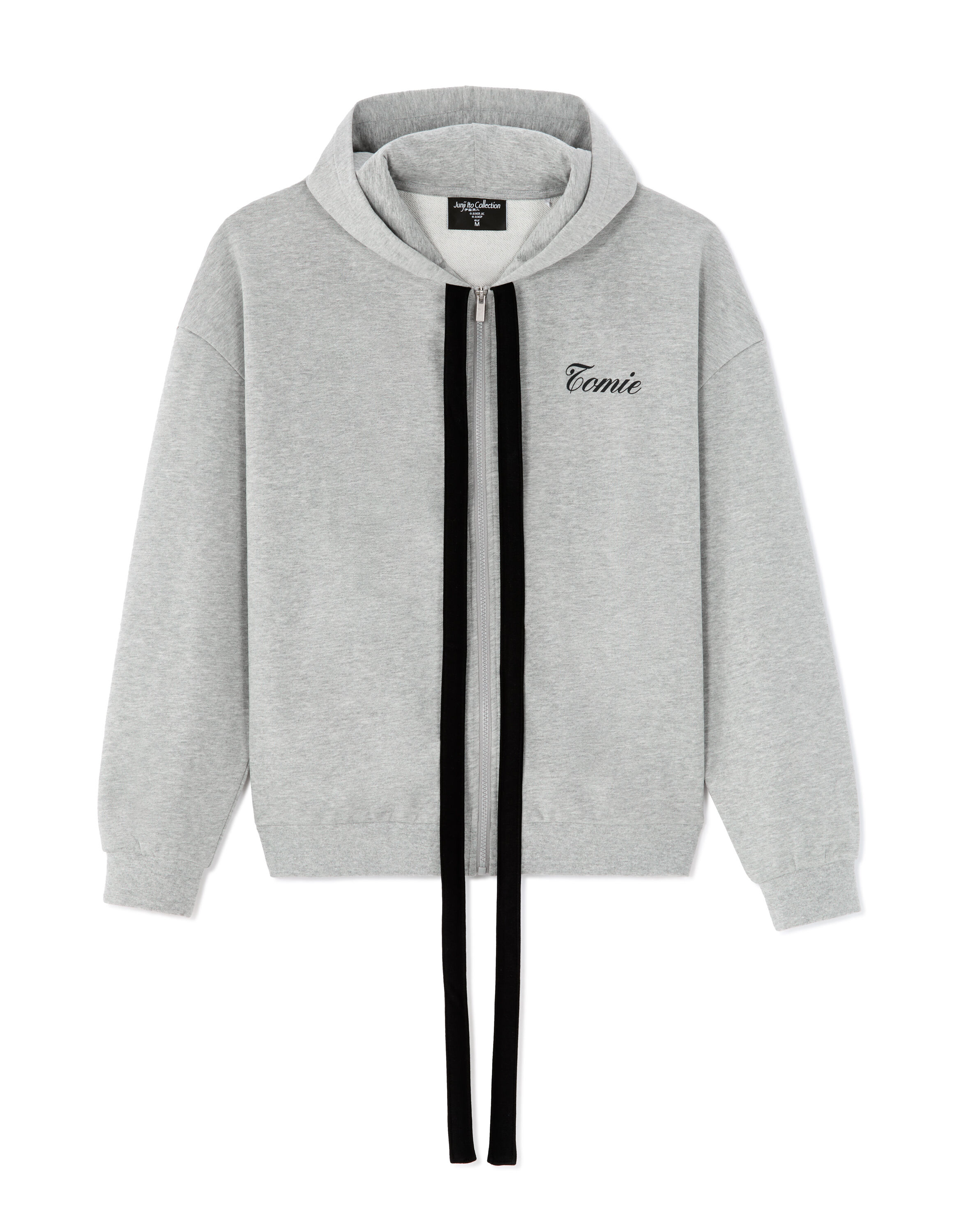 Junji Ito - Zip Hoodie with Black Ribbon | celio women