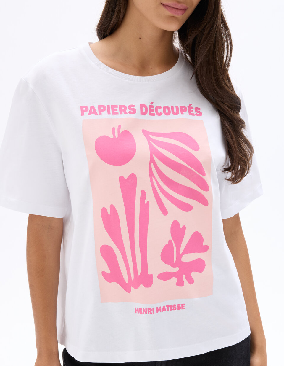 T-shirt Femme Camaïeu – Taille XL – Multicolore – Neuf Avec étiquettes