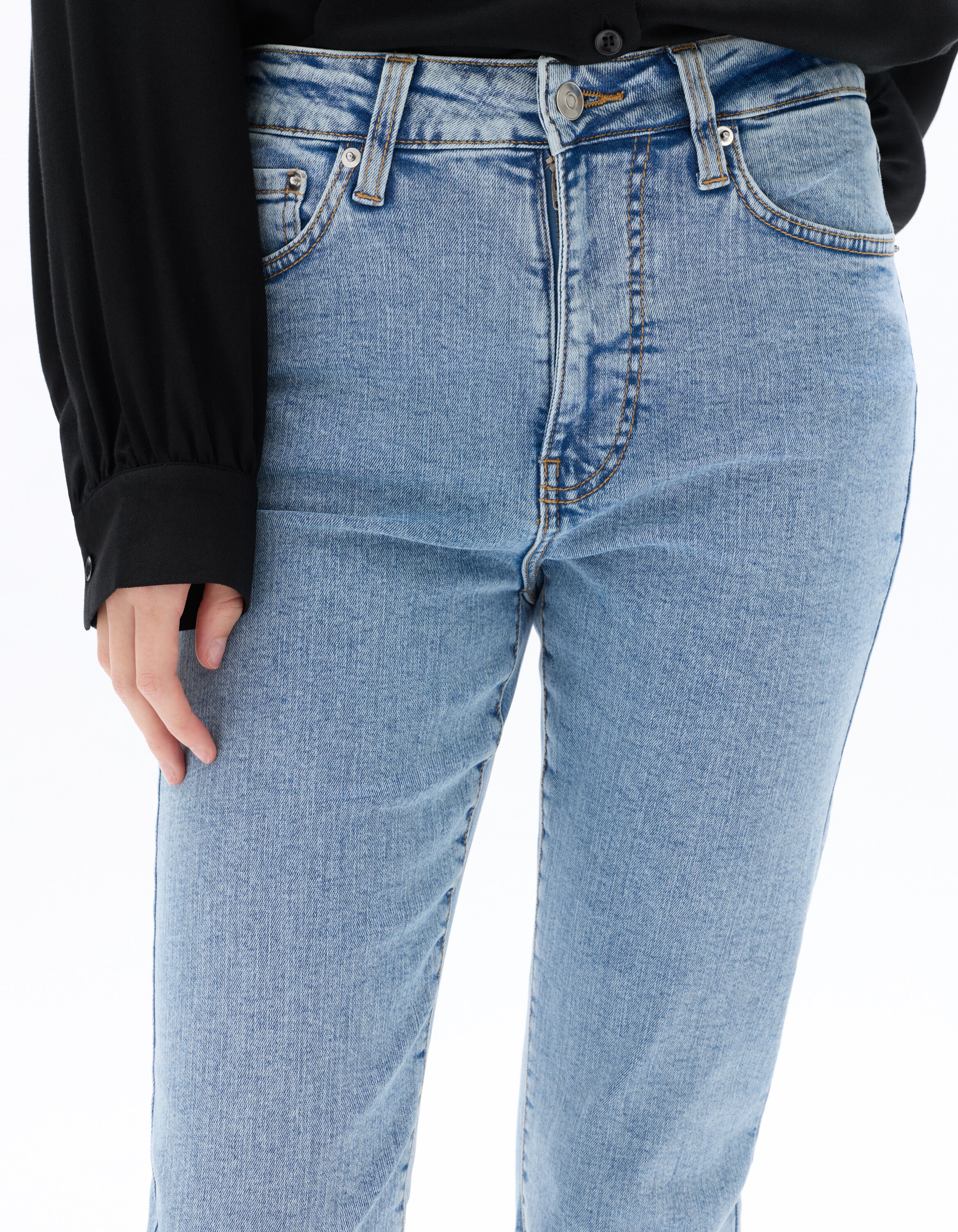 Jeans Vintage BANANA MOON Taille 40 - Coupe Bootcut Confortable - Taille Basse Rétro
