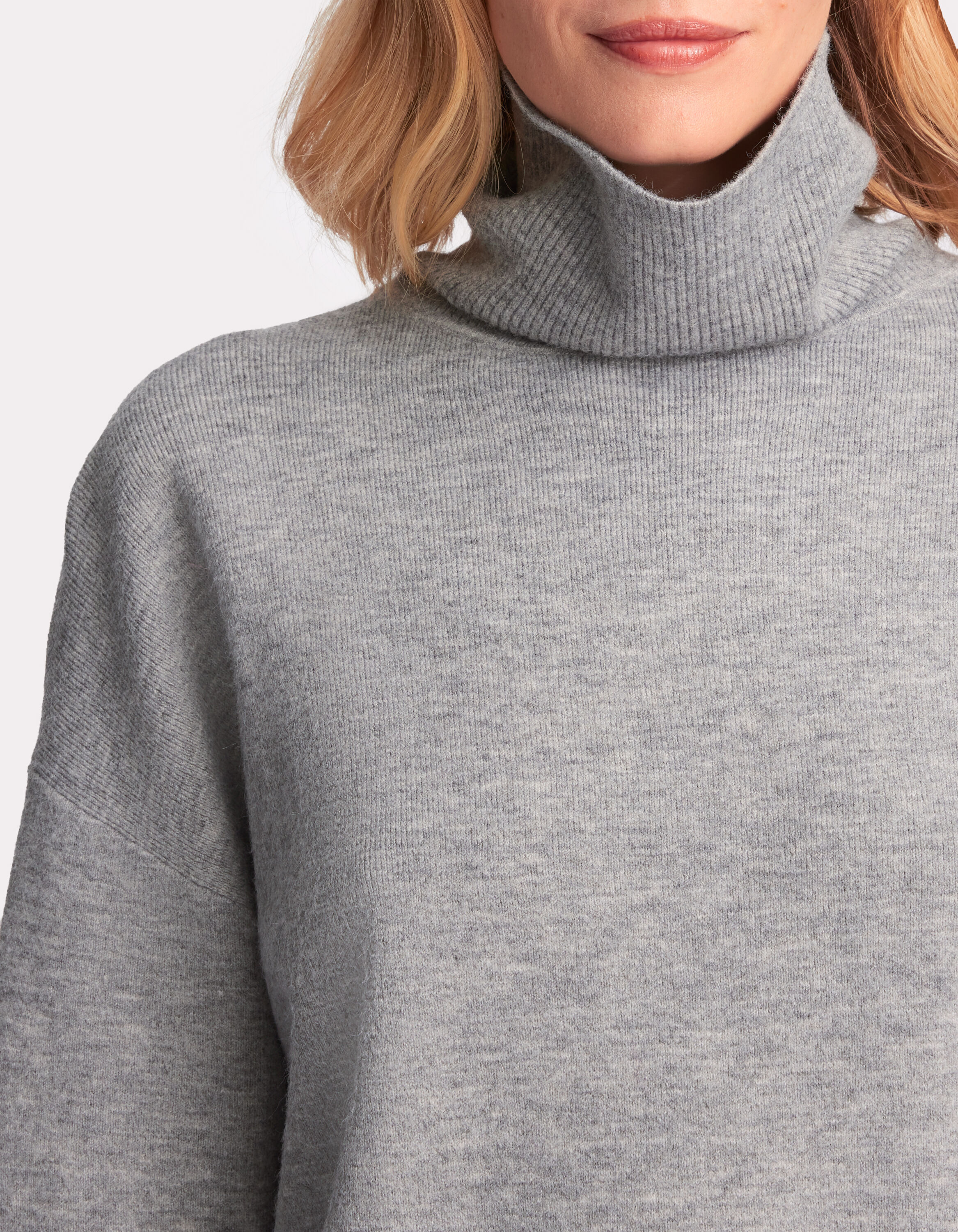Pull col roulé camaieu online