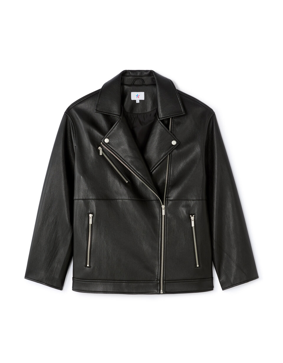 Veste En Jean Style Perfecto Camaïeu Taille 38 - Bleu, Neuve Sans étiquettes, Coupe Regular