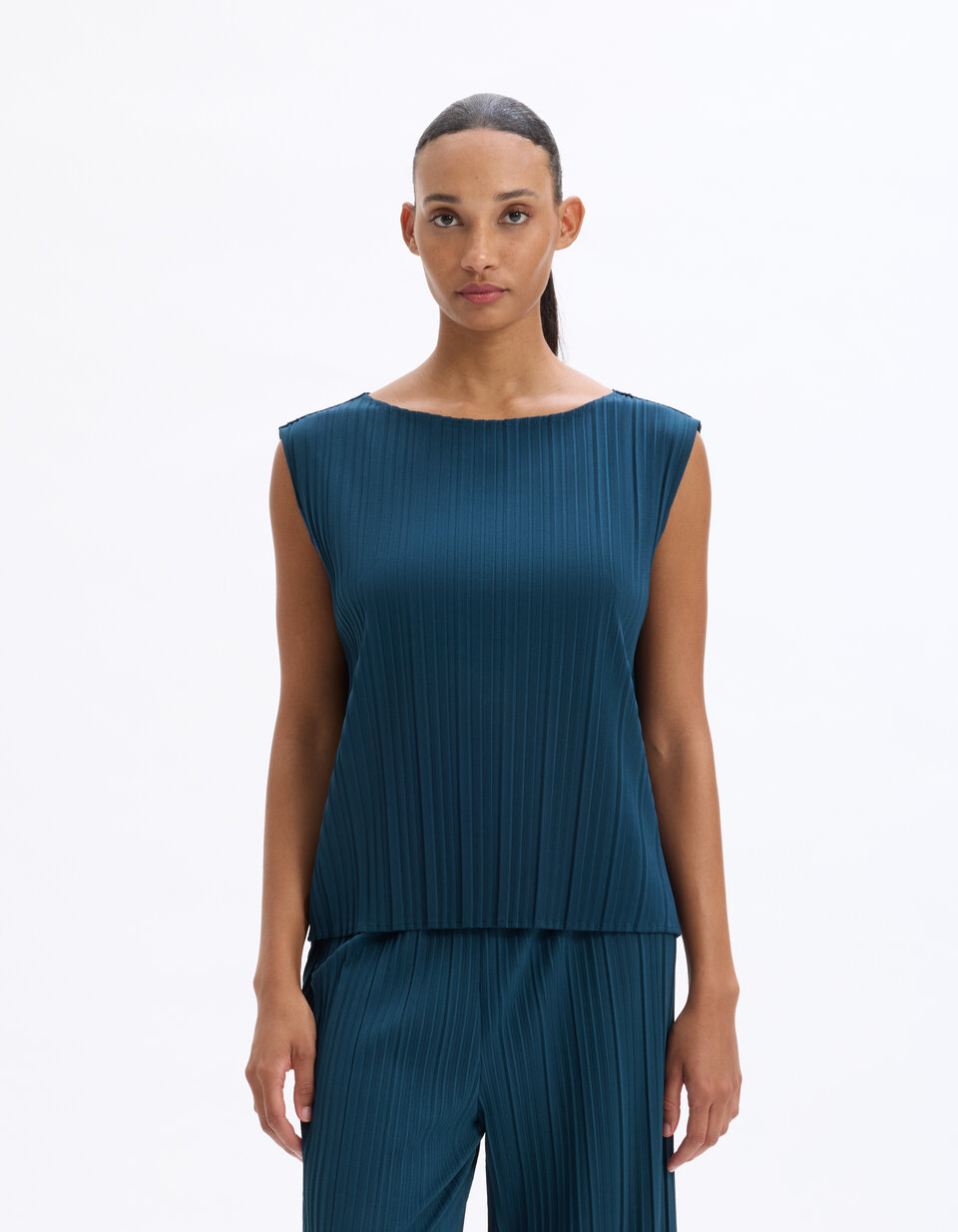T-shirt Camaïeu Noir - Taille M (Femme) - Neuf Avec étiquettes - Coupe Régulière