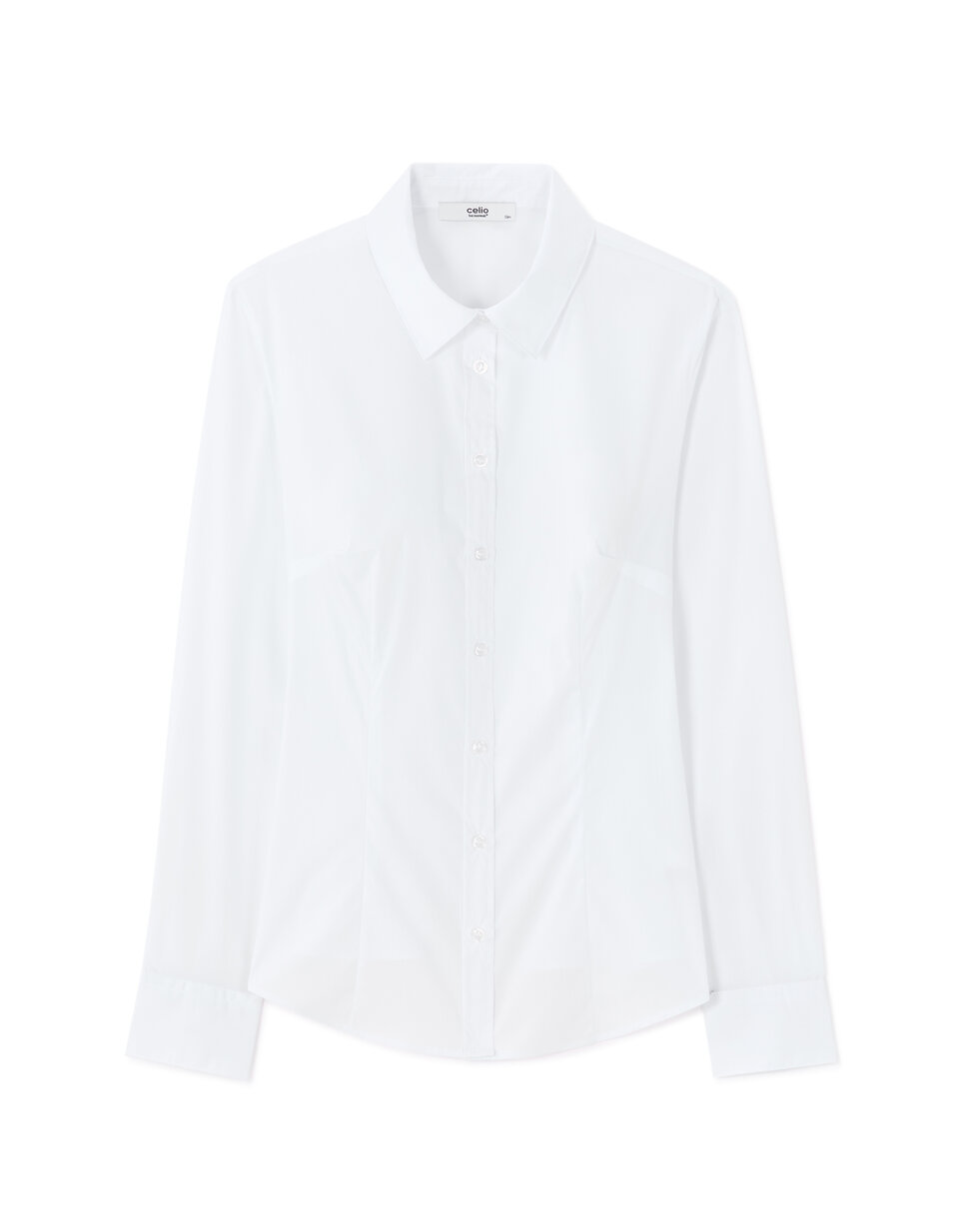 Chemisier Blanc Camaïeu - Taille 38 - Occasion En Très Bon état
