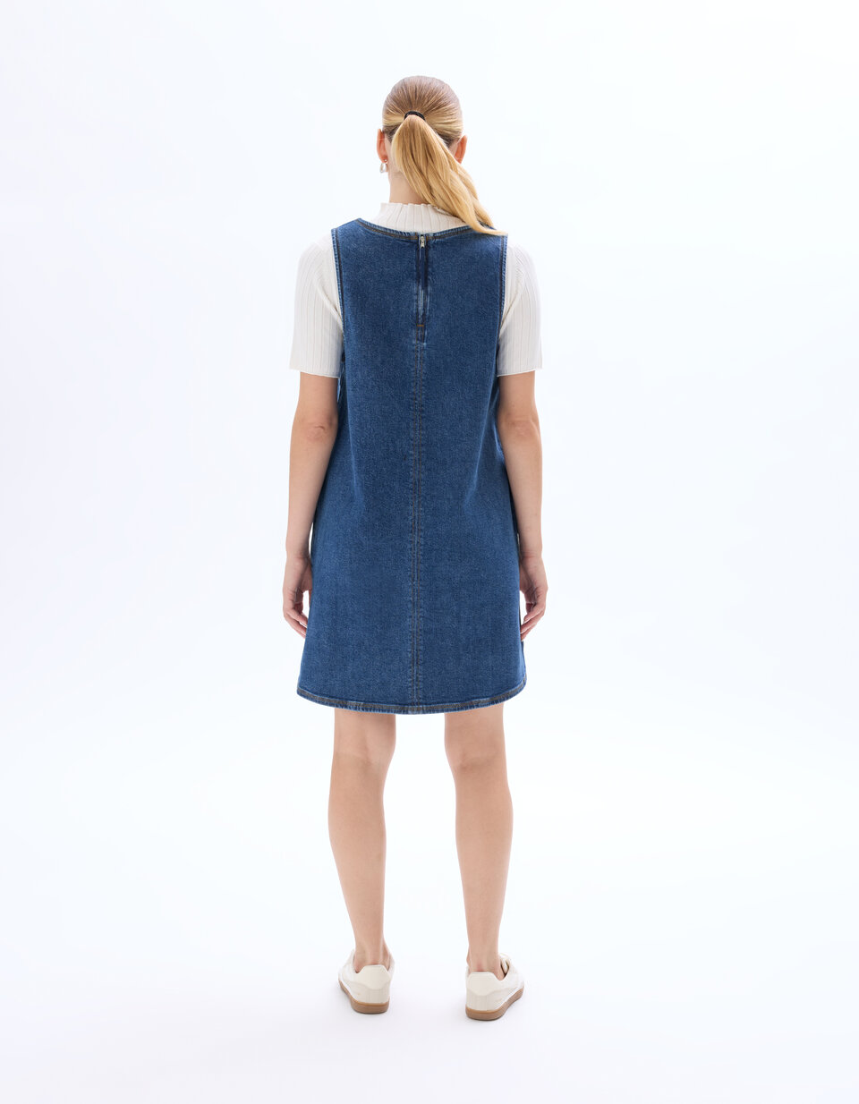 Roche Courte Camaïeu - Taille 38 - Manches 3/4 - Multicolore En Viscose - Occasion Très Bon état