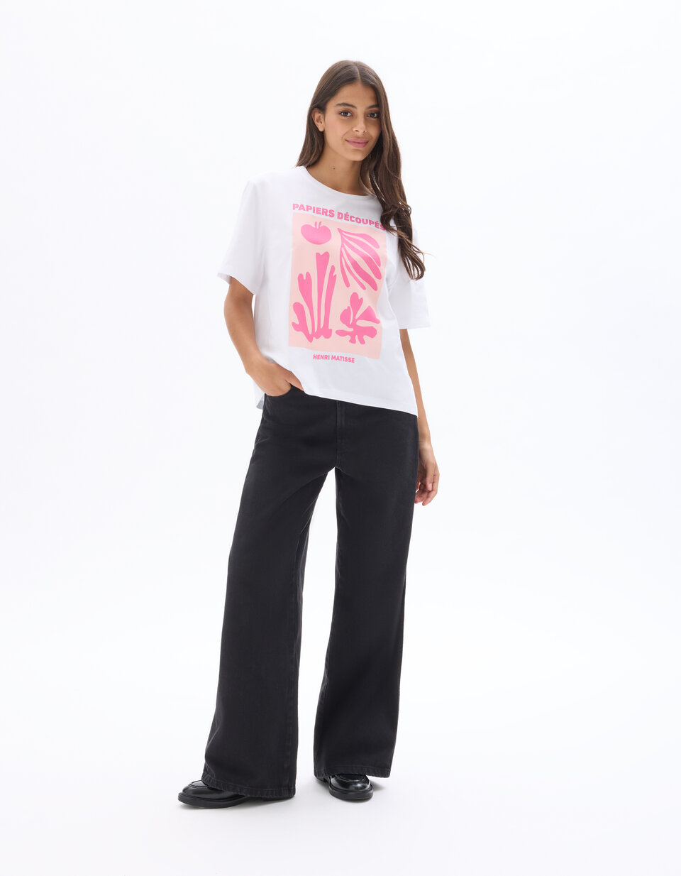 T-shirt Femme Camaïeu Multicouleur Taille XL Neuf Avec étiquettes
