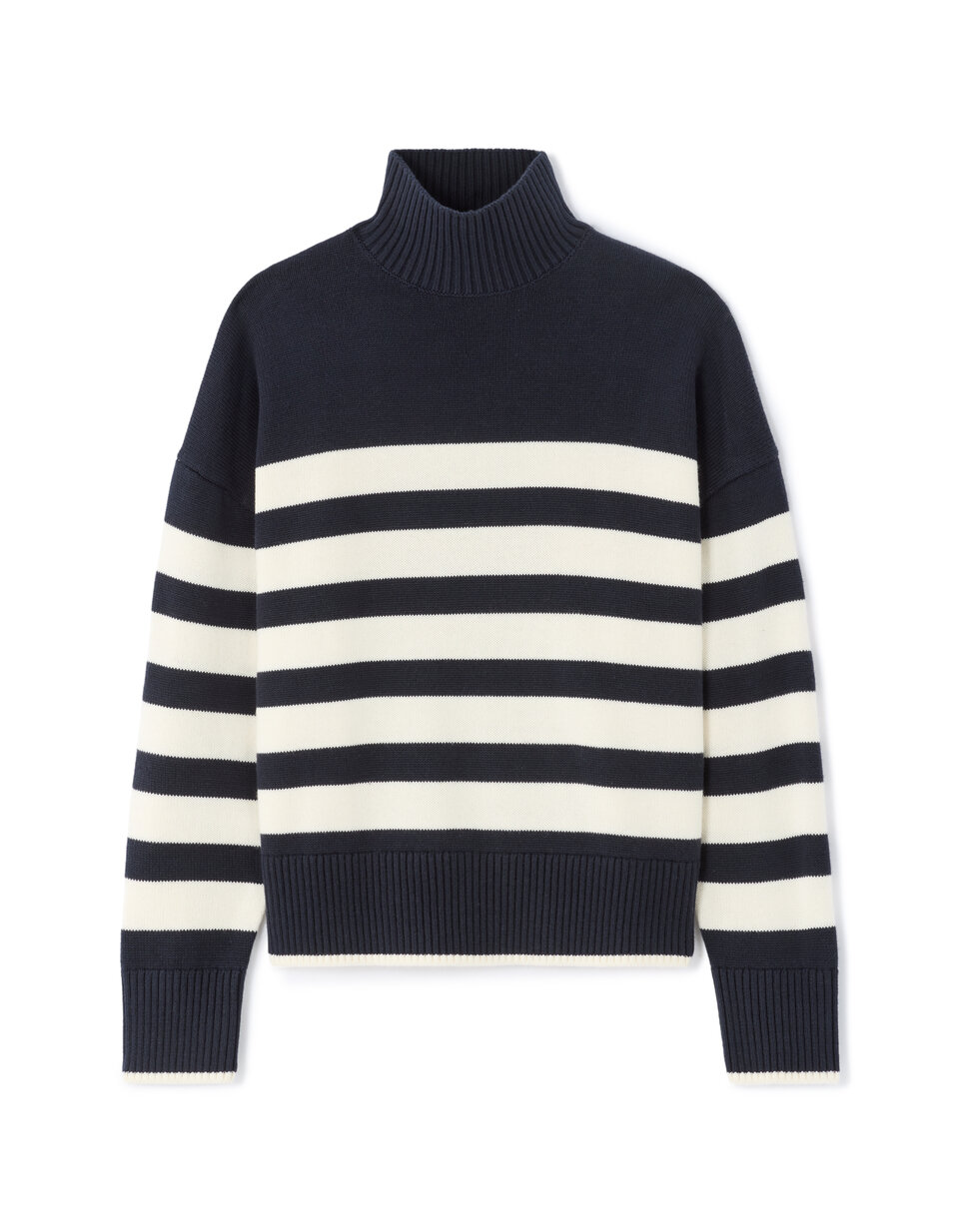 XSIDE Pull-over Rayé pour Femmes à Col Rond en Tricot - W5CI62Z8-ELZ - LC Waikiki