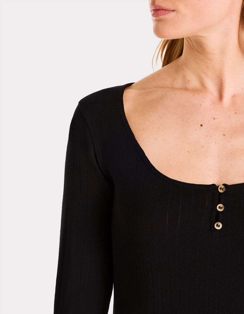 T-shrt femme encolure V roulottée - TEE SHRT Femmes Camaïeu | Fashon