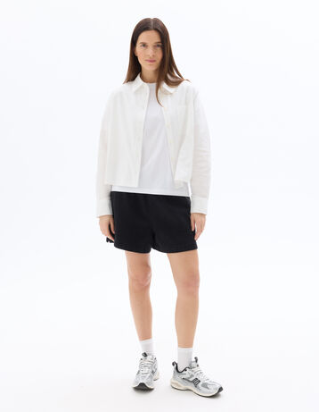 Chemisier Blanc Camaïeu - Taille 38 - Occasion En Très Bon état