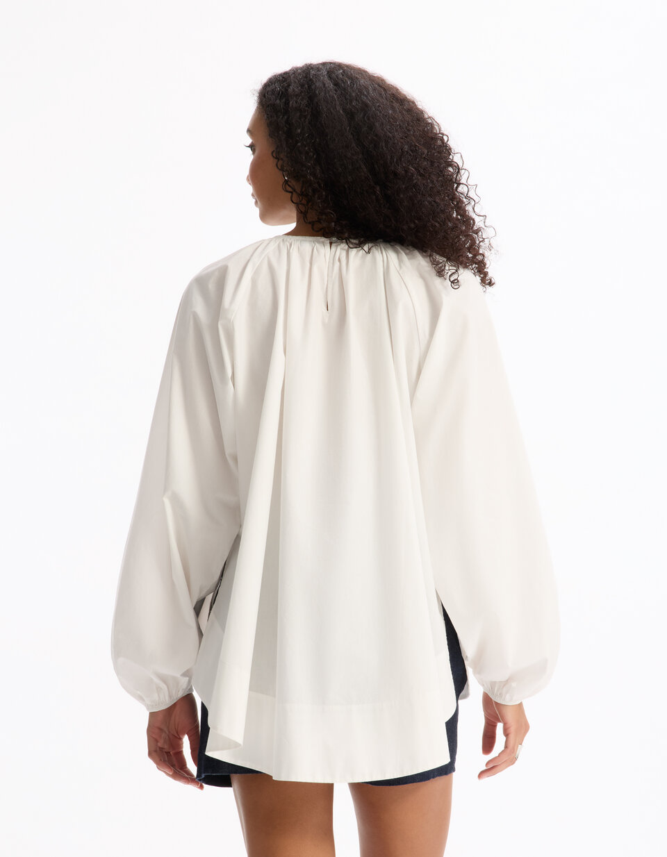 Blouse Camaïeu Taille L - Bleu - Occasion Très Bon état - Femme