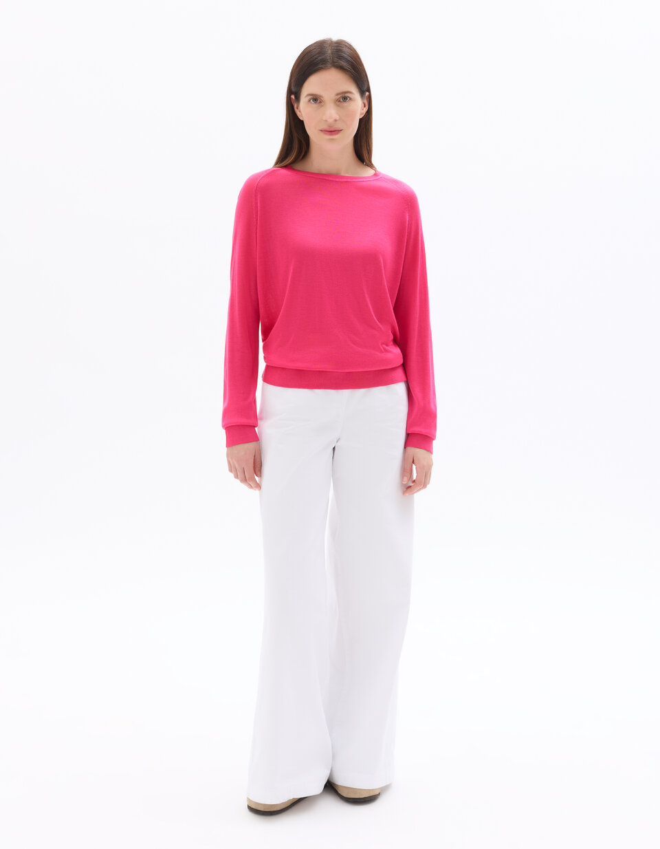 Pull léger oversize - rose fushia | celio women