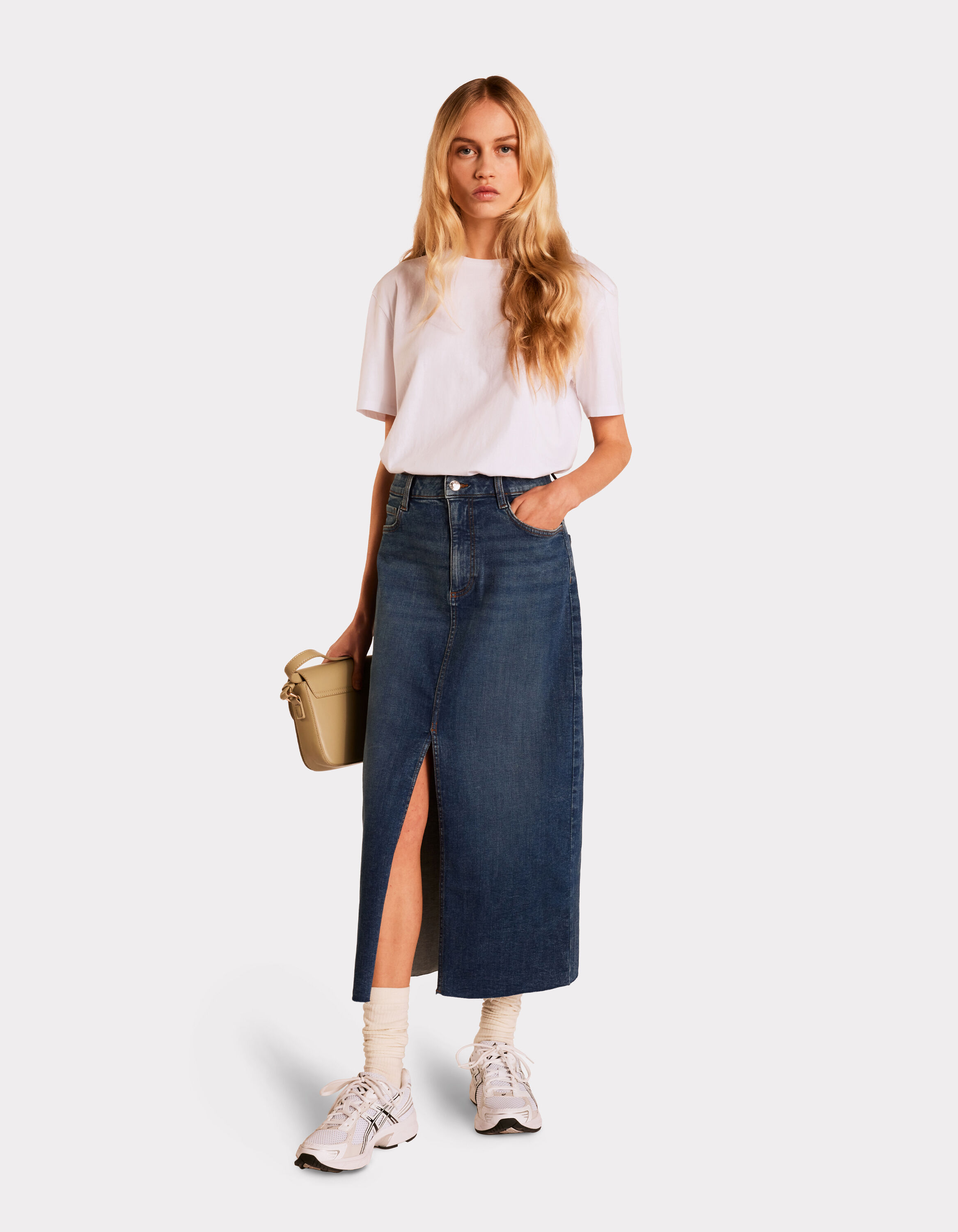 Vêtements Jupe Jean Camaieu Jupe En Jean Camaïeu Taille 38