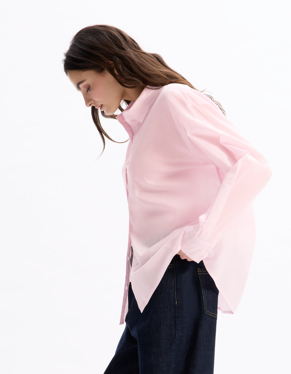 Chemise En Soie Rose BEL AIR – Taille 40, Neuve Avec étiquettes, Fabriquée En France, Coupe élégante
