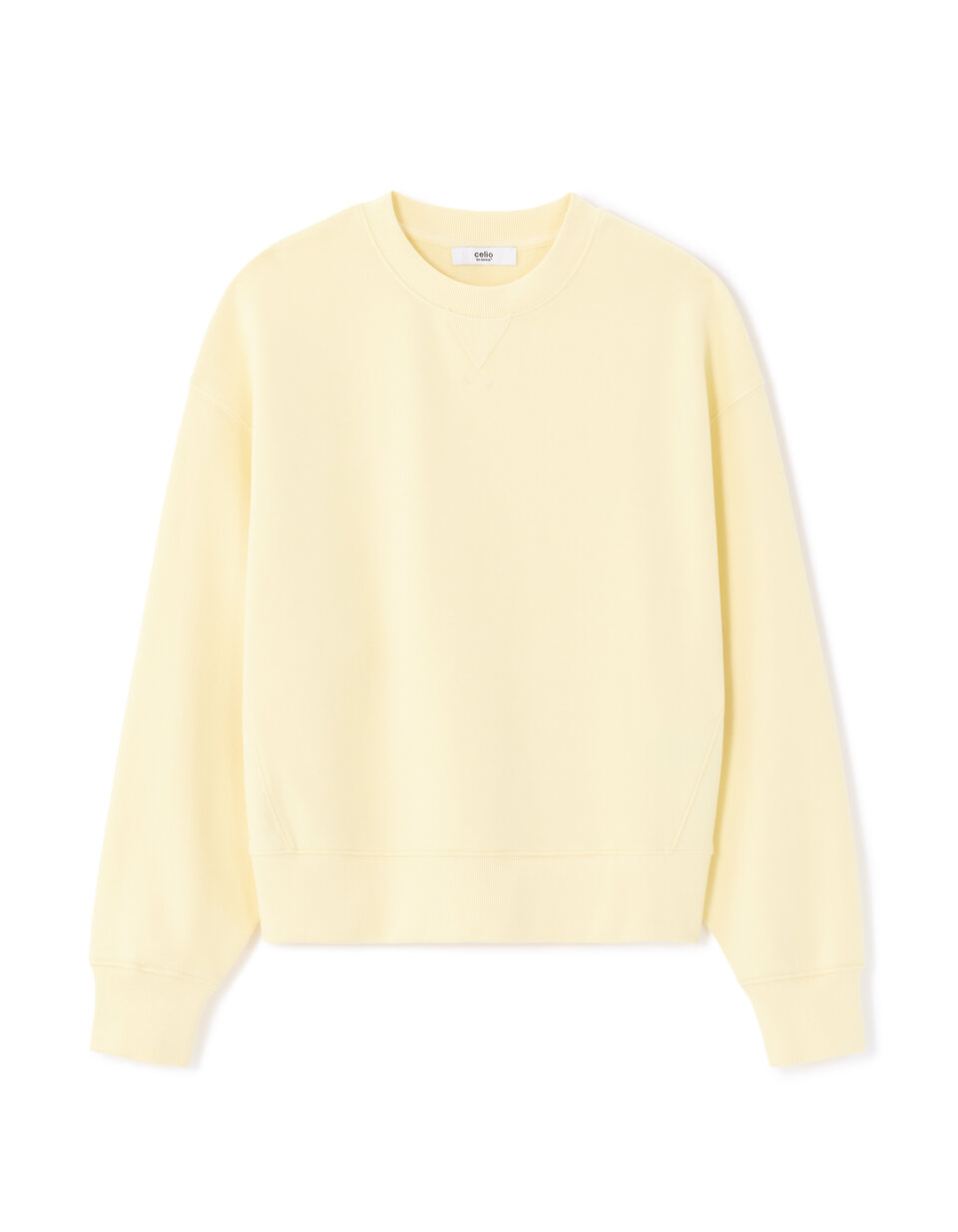 Le sweat Lucky to have you enfant en coton bio - jaune – émoi émoi