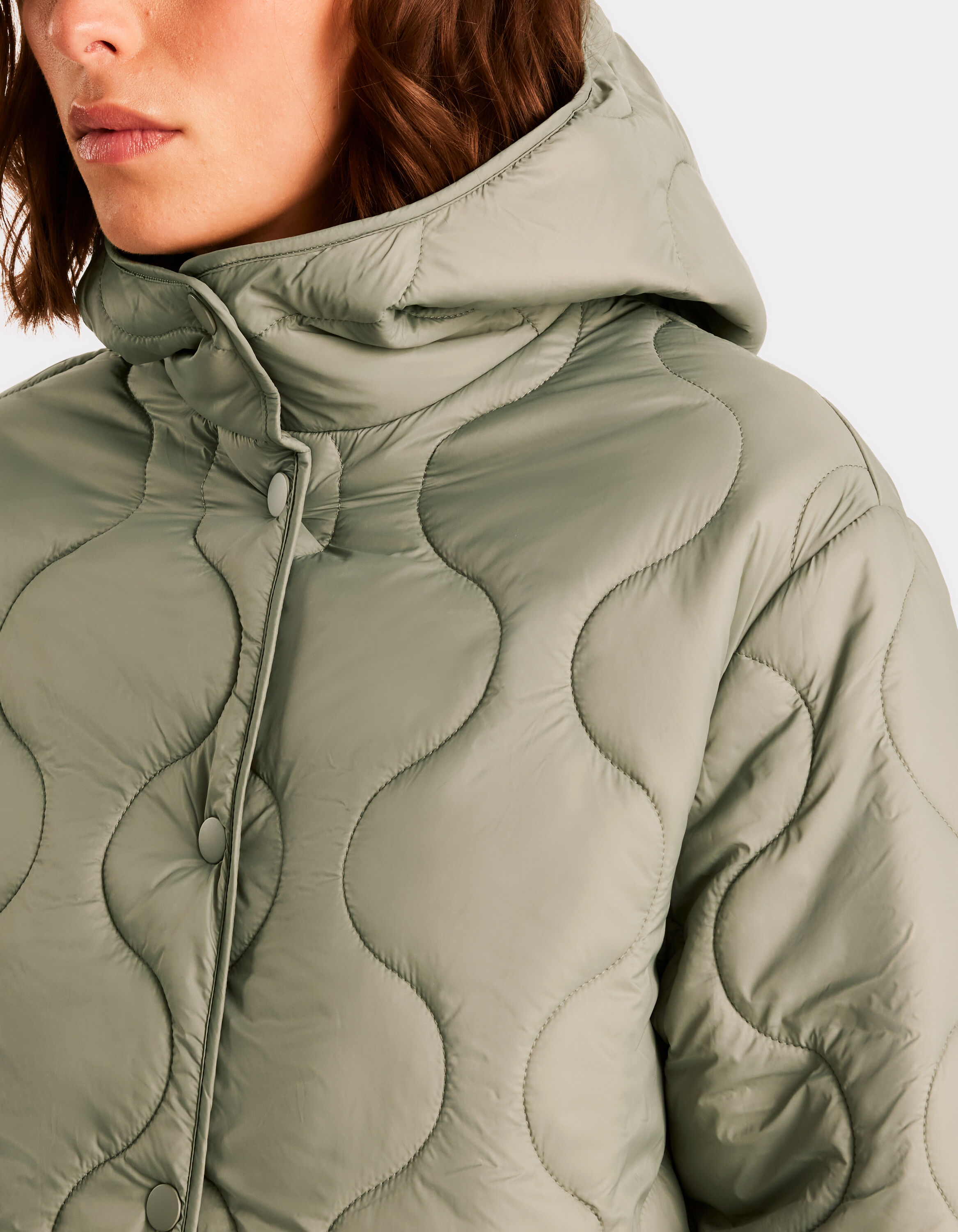 Gilet Court Gilet Vert Camaieu Jacket Gilet ZippÃ© Femme Camaieu