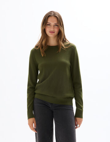 Pull Femme Camaïeu Taille 1 Couleur Prune Et Rose - État Parfait