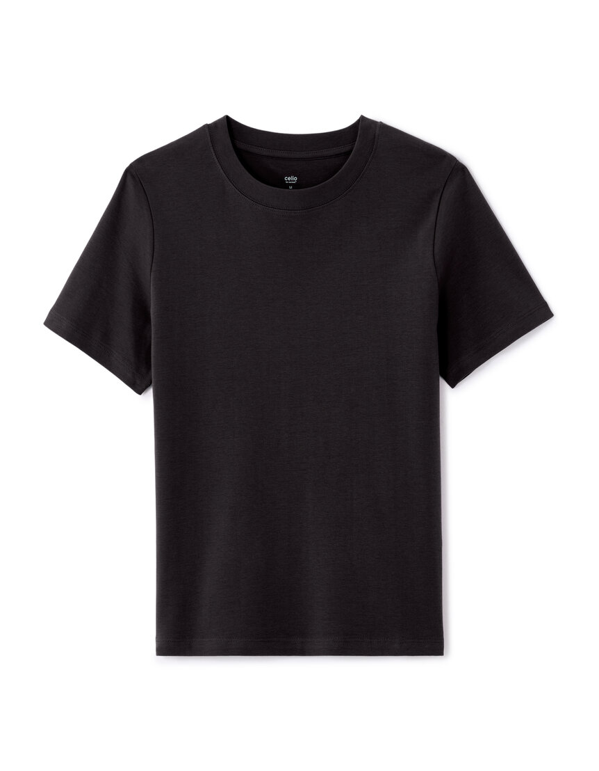 T-shirt Orange Camaïeu Avec Dentelle - Taille 38, Sans Manches, Col Rond, Occasion Bon état