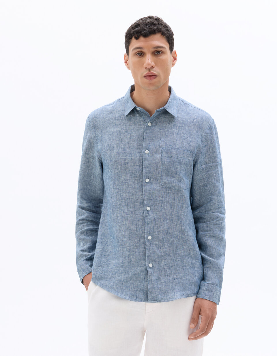 Chemise Homme Reel Life Sun Ray Defender - UPF 50 - Bleu Ciel - Taille XL (Neuf Avec étiquettes)