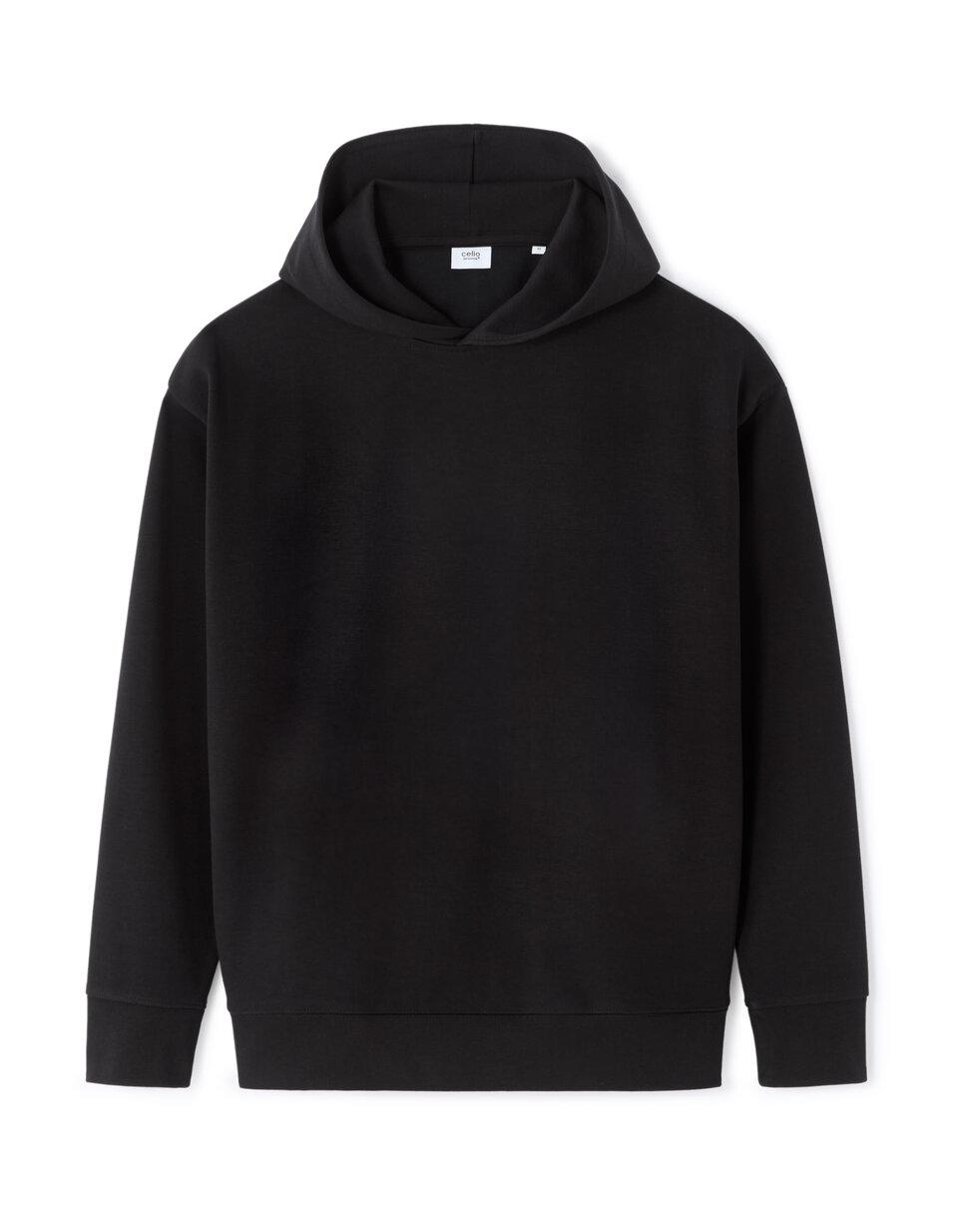 Sweat oversize à capuche - noir | celio be normal