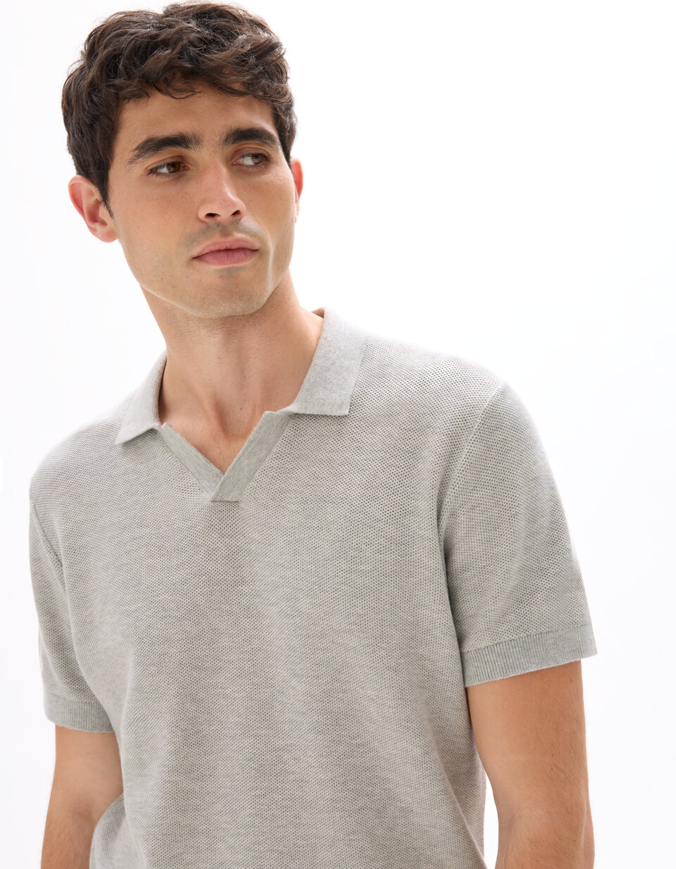Lot De Deux Slips Classique Coton B Gris Chiné - Sans Complexe