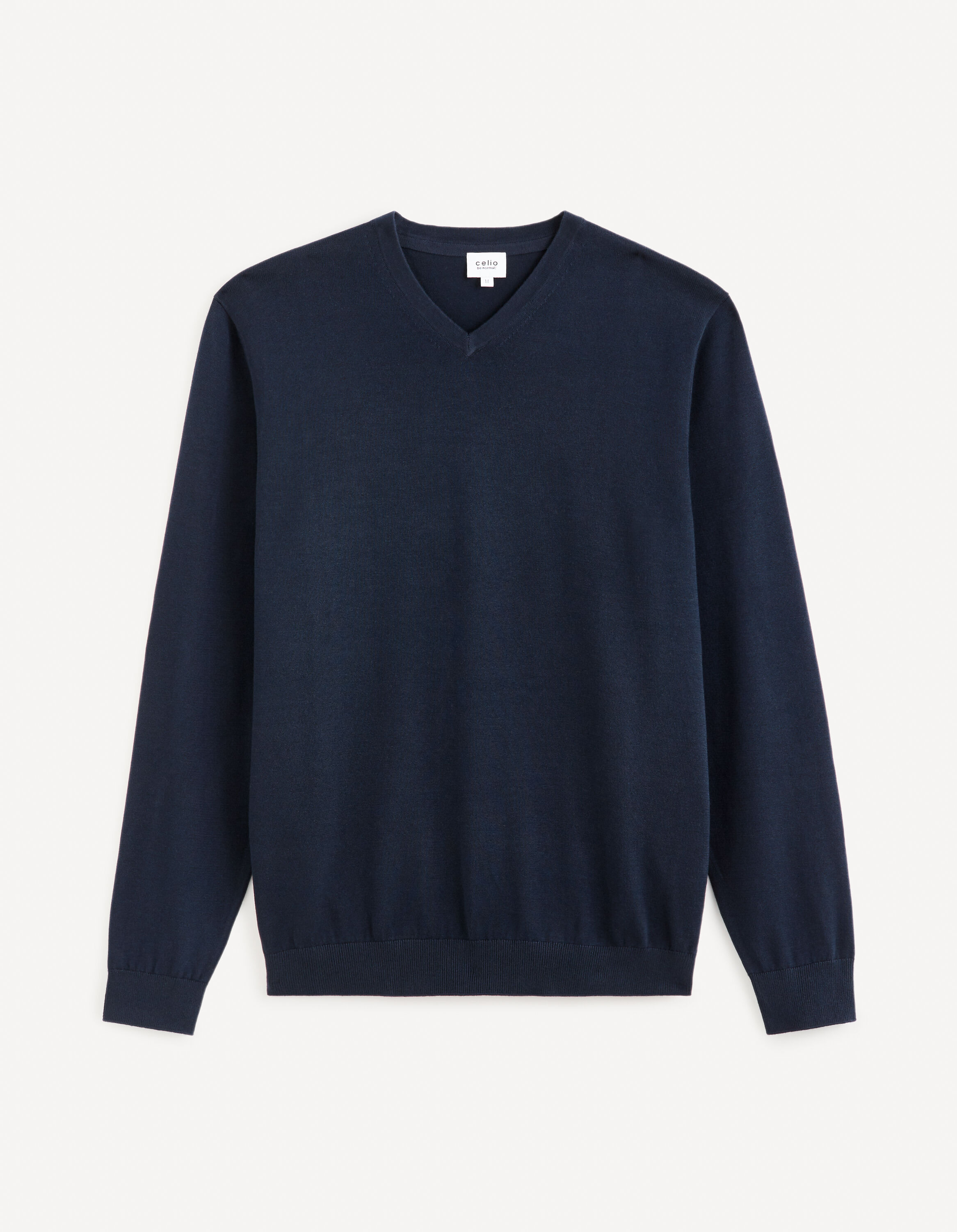 pull homme en coton avec col v gris pulls homme