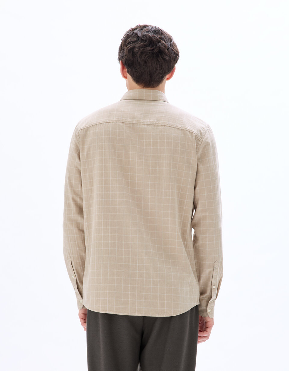 Pyjama en flanelle à carreaux | | Homme