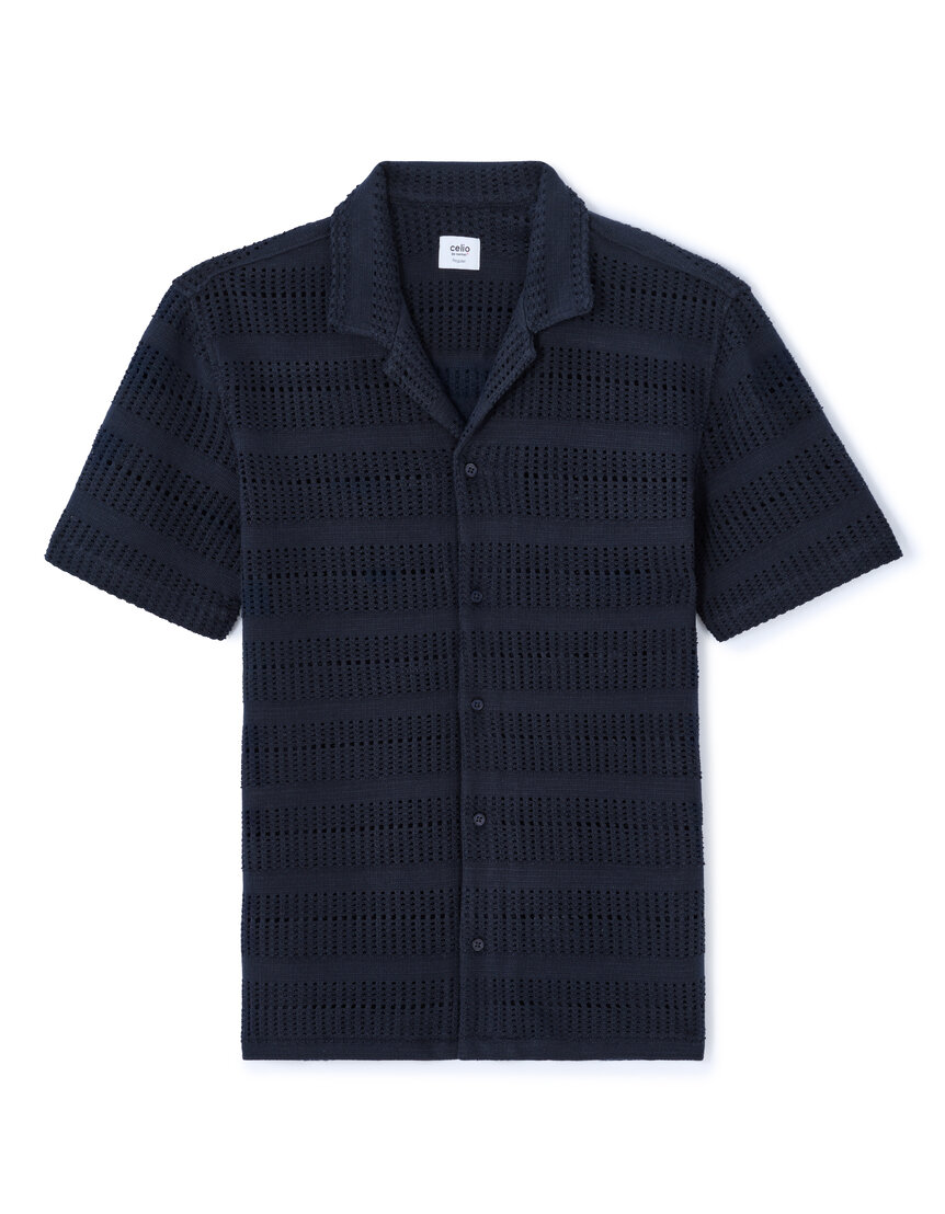 Lot De 2 Chemises Celio Homme Taille M - 100% Coton - Multicouleur - Occasion Très Bon état
