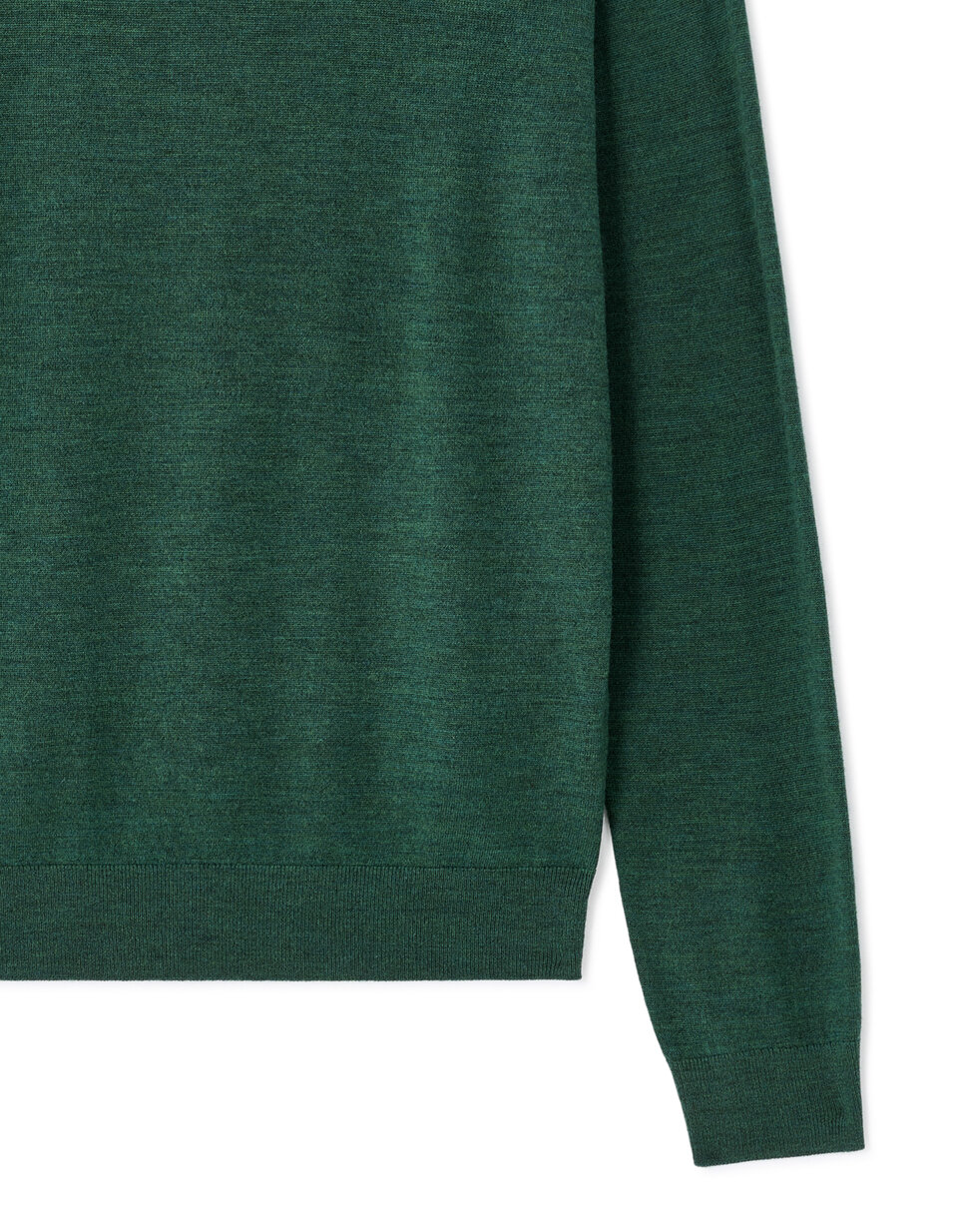 Pullover Leggero In Lana Merino In Verde: Maglie E Felpe Di Lusso - Foto 9