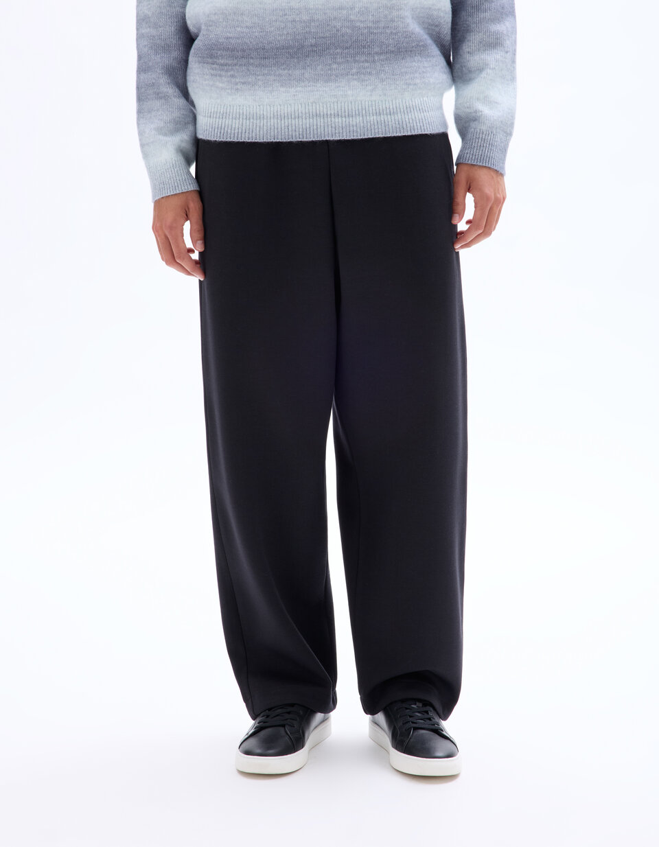 Pantalon Jogging Oversize Années 90 - Confort Et Style Rétro En Coton Brossé