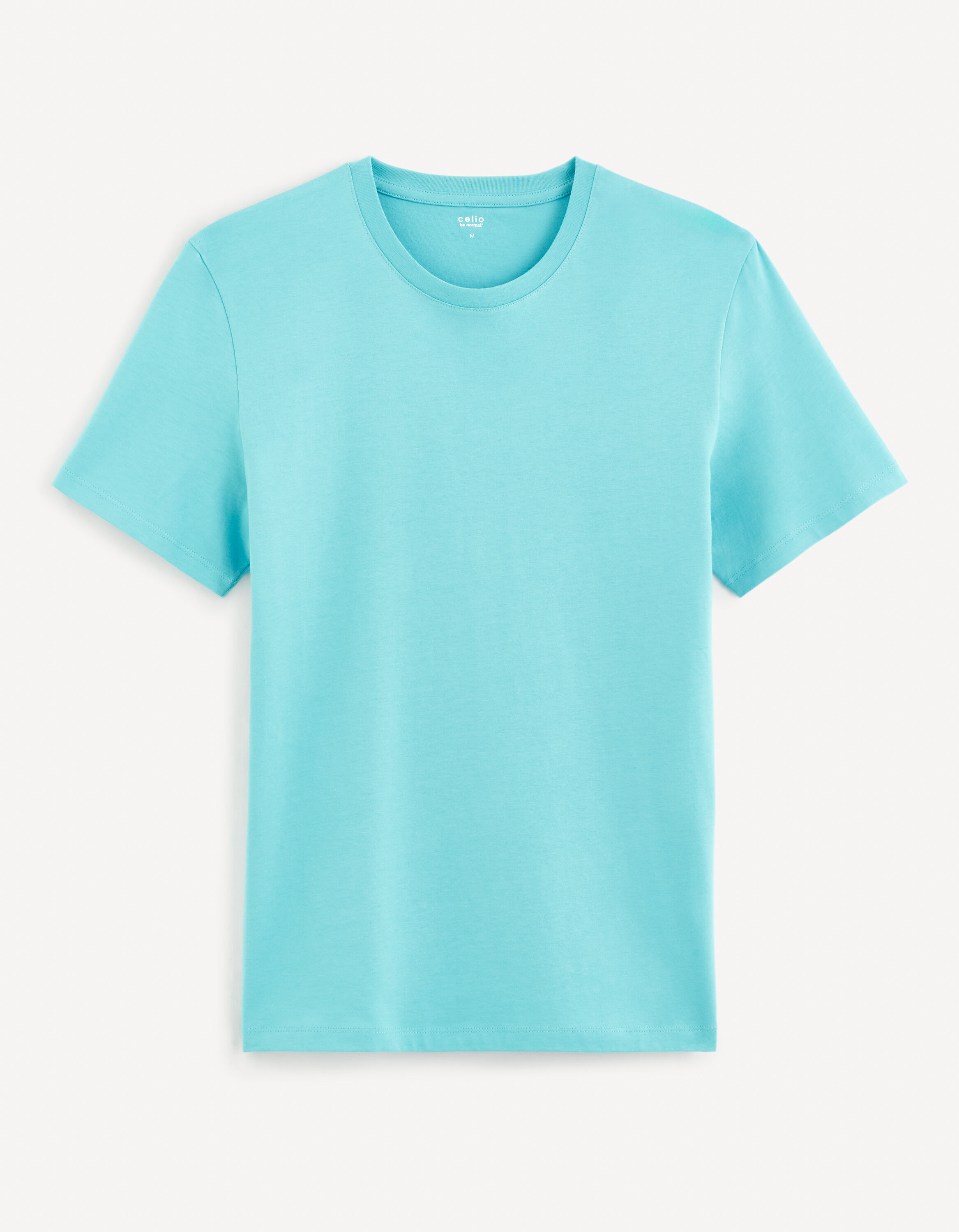 T-shirt Homme J.Crew – Coton Bleu – Col Rond – Manches Courtes – Taille M – Occasion