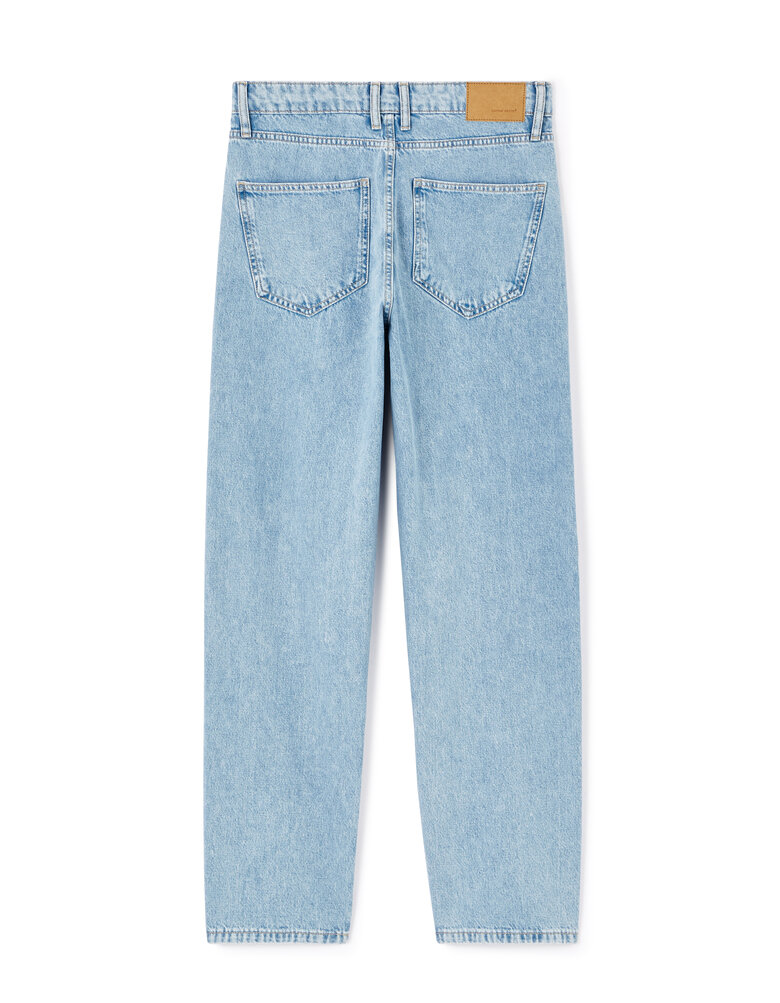Jean Baggy 100 Coton C75 Bleu Clair Celio Be Normal Jean Baggy 100 Coton C75 Bleu Clair Celio Be Normal